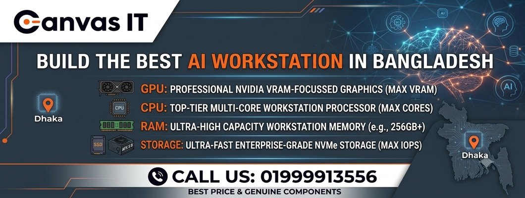 Best Components for an AI Workstation in Bangladesh
