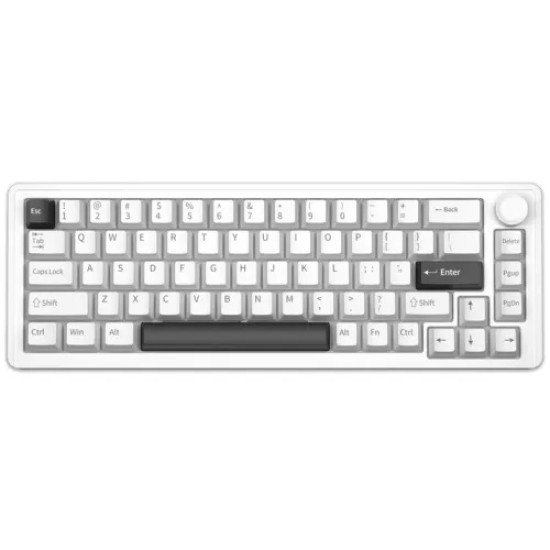 Furycube E68 Hot Swappable Tri-Mode Wireless Mechanical Keyboard