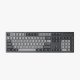 Durgod K310 Backlit Hot-Swappable Mechanical Keyboard (Kailh Turbo Silver)
