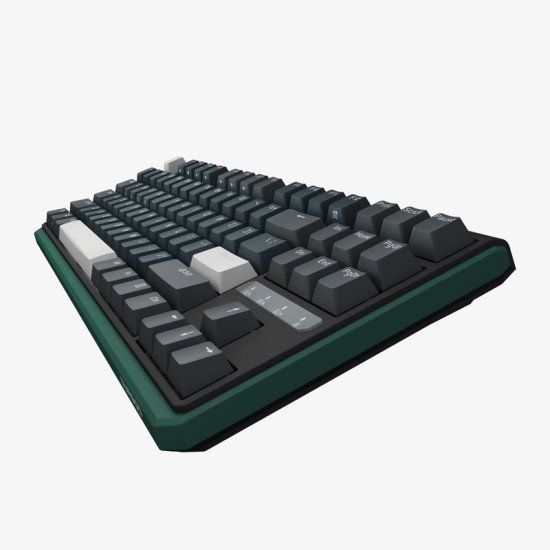 Durgod K620w Island Hotswappable Mechanical Keyboard (Gateron Speed Silver)