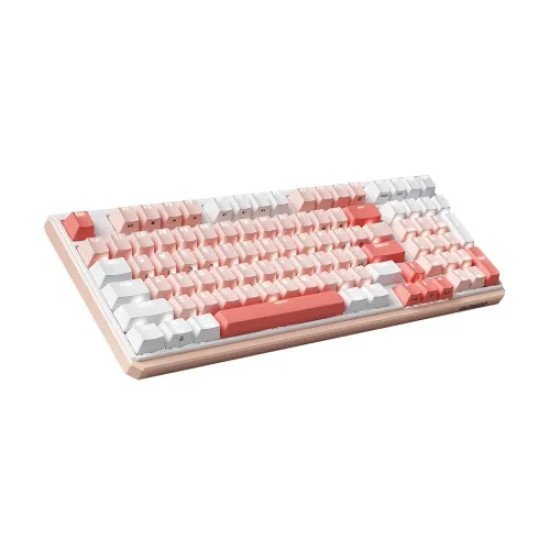 Durgod K615w Tri-Mode Hot-Swappable Mechanical Keyboard (Kailh Brown) Tipsy Corona