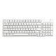MONKA AE98 Tri-Mode Gasket Hotswappable RGB Mechanical Keyboard White