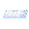 Monka A75 Tri Mode RGB Mechanical Keyboard Misty Blue 