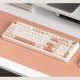 Monka K100 Tri-Mode Gasket Mount Hotswappable Mechanical Keyboard Autumn