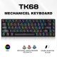 Zifriend T68 Hot-Swappable Mini RGB Mechanical Keyboard