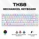 Zifriend T68 Hot-Swappable Mini RGB Mechanical Keyboard
