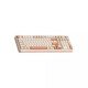 Monka K100 Tri-Mode Gasket Mount Hotswappable Mechanical Keyboard Autumn
