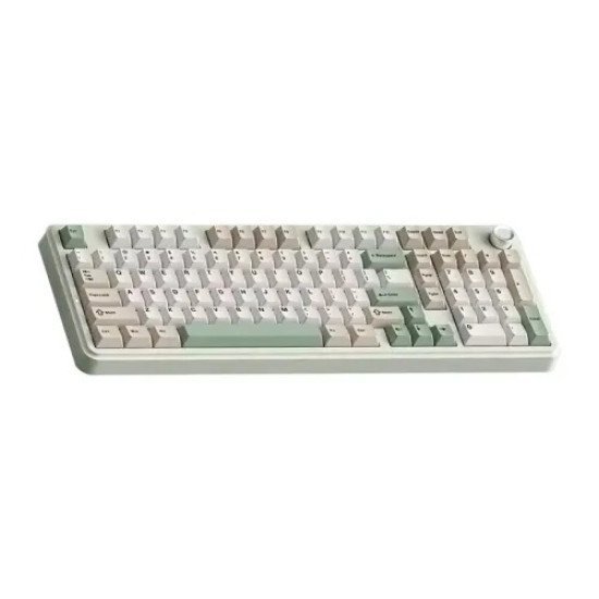 Monka K100 Tri-Mode Gasket Mount Hotswappable Mechanical Keyboard Retro OG