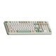 Monka K100 Tri-Mode Gasket Mount Hotswappable Mechanical Keyboard Retro OG