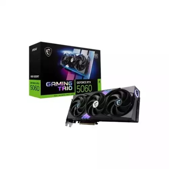 MSI GeForce RTX 5060 8G GAMING TRIO OC GDDR7 Graphics Card