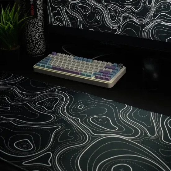 Blisspads BP05 Topography Black Gaming Mouse Pad