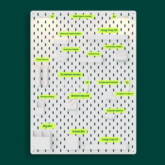 Pegboard Combo- 23.5 X 36.5 Square Inch
