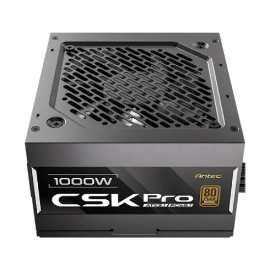 Antec CSK 1000 PRO 1000W ATX 3.1 & PCIE 5.1 80+ Bronze Semi-Modular Power Supply