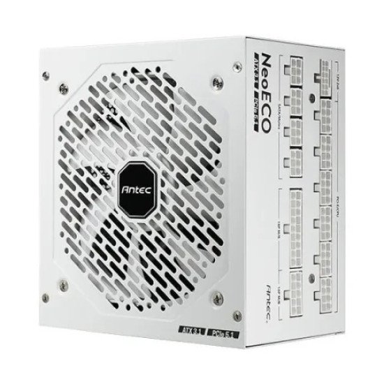 Antec NE1000G M White 1000W ATX 3.0 & PCIE 5.0 80+ Gold Full Modular Power Supply
