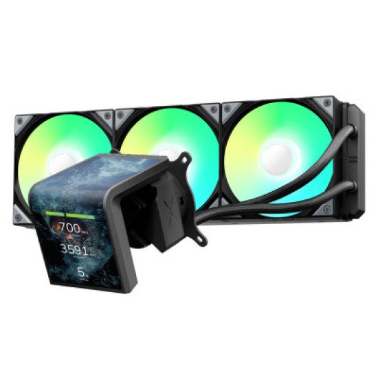 TRYX Panorama SE 360 Curved AMOLED Display AIO Liquid Cooler