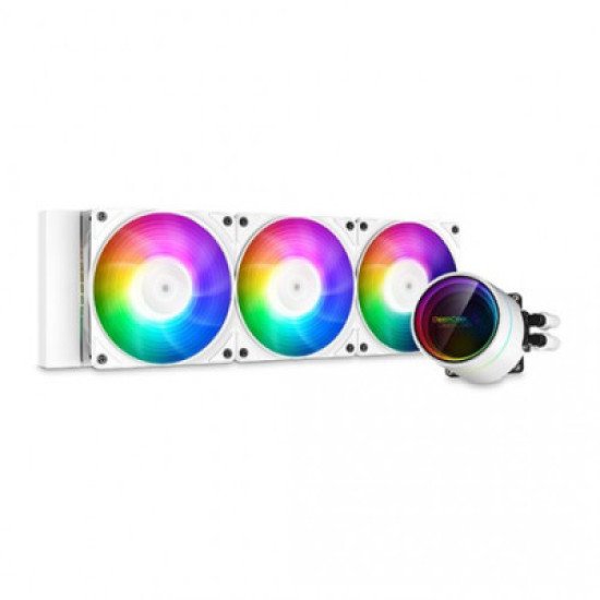 DeepCool CASTLE 360EX A-RGB WH 360mm All In One Liquid CPU Cooler