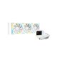 Deepcool LM360 WH ARGB Liquid Cooler with Mini LCD Screen (White)