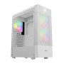 Gamdias AURA GC5 ELITE wh ARGB ATX Mid-Tower Gaming Casing With Digital Display