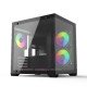 ARS Precious 007 INFINITY ARGB Mid Tower M-ATX Gaming Case (Black)
