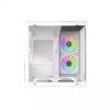 ARS Precious 007 INFINITY ARGB Mid Tower M-ATX Gaming Case (White)