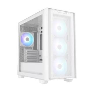 ASUS A21 PLUS ARGB mATX Mid Tower Gaming Casing White