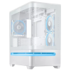 ASUS Prime AP202 ARGB mATX Mid Tower Gaming Casing White