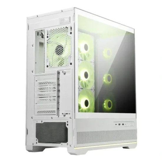MSI MAG PANO 110R PZ WHITE ARGB ATX Mid Tower Gaming Casing