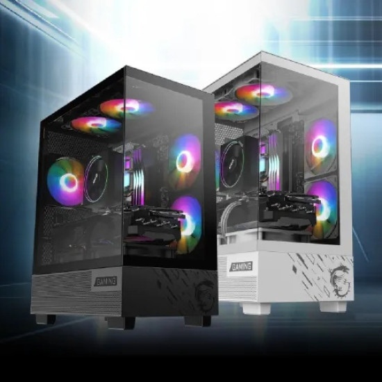 MSI PAG PANO M110A Micro-ATX Mid Tower Gaming Casing
