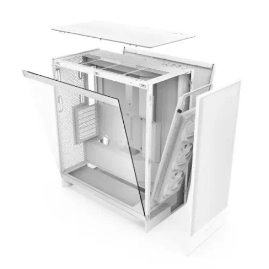 NZXT H7 Flow 2024 Mid-Tower ATX Airflow Casing White