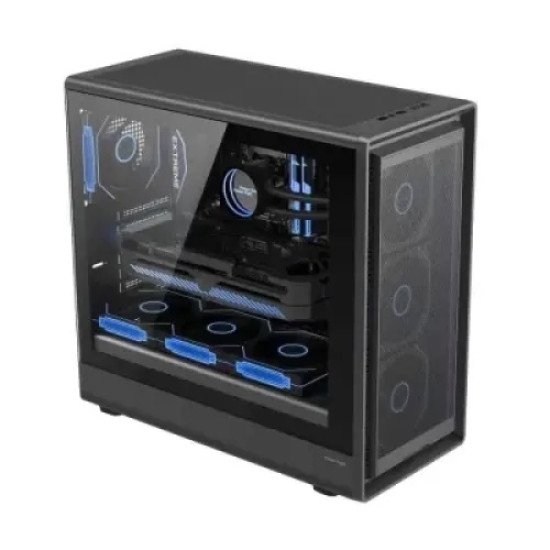 Power Train PT-G707B Mid Tower Black ATX Gaming Case