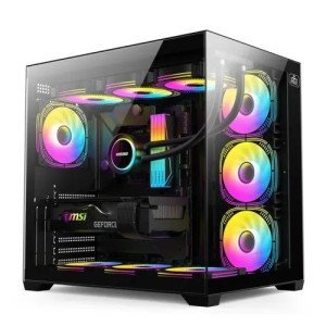 T-Wolf City Ranger X7 ARGB Mid-Tower ATX Gaming Casing
