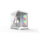 T-Wolf Mystery Box NV X5 Infinity White ARGB M-ATX Mid Tower Gaming Casing