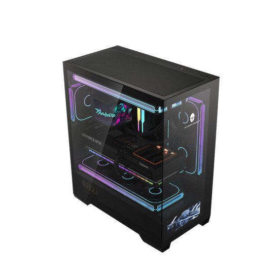 ThundeRobot GQX25ABS computer casing with 6.2″ Display
