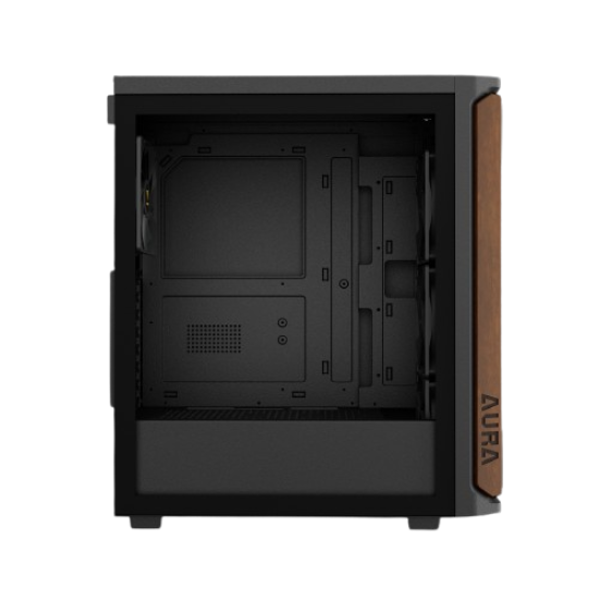 Gamdias AURA GC11 WOOD Mid-Tower ATX Gaming Casing
