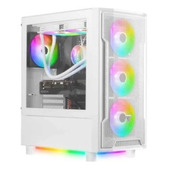 Gamdias ATHENA M6 WH RGB Mid Tower Gaming Case