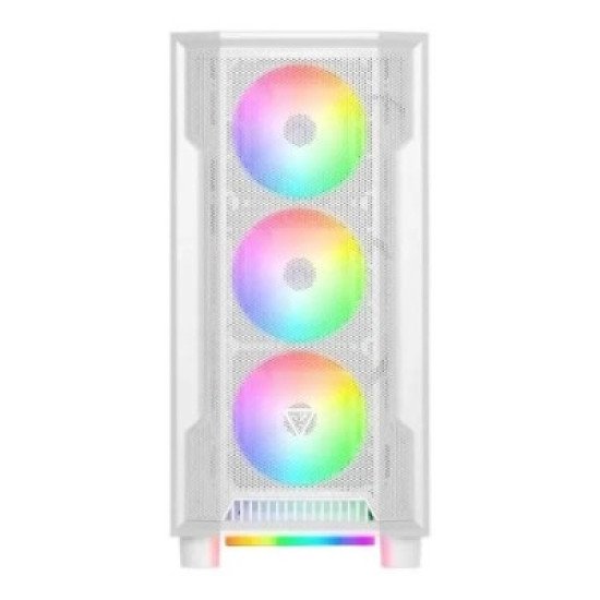 Gamdias ATHENA M6 WH RGB Mid Tower Gaming Case