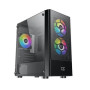 XIGMATEK Oreo Mini Tower Gaming Case with Tempered Glass