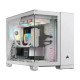 Corsair 2500X Mid-Tower Dual Chamber Casing White