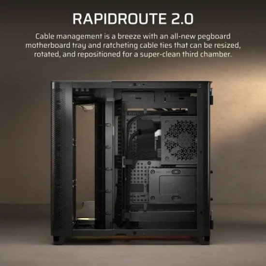 Corsair AIR 5400 RS-R ARGB Triple Chamber E-ATX Mid-Tower Casing