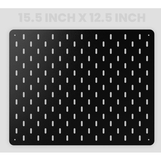 12.5 x 15.5 Square Inch Pegboard