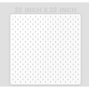 22 x 22 Square Inch Pegboard