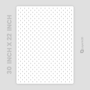 22 x 30 Square Inch Metal Pegboard