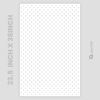 23.5 x 36.5 Square Inch Metal Pegboard