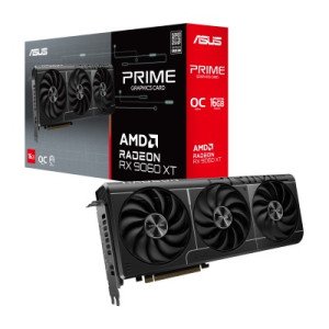 ASUS PRIME Radeon RX 9060XT O16G OC 16GB GDDR6 Graphics Card