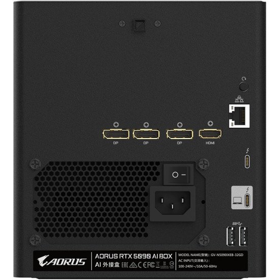GIGABYTE AORUS RTX 5090 32GB AI Box Graphics Card