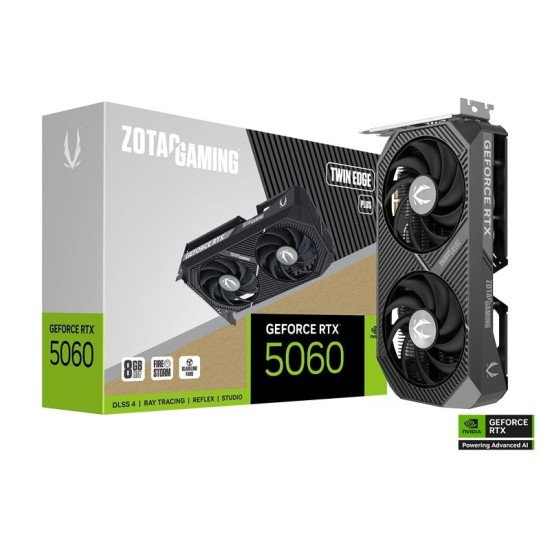 ZOTAC GeForce RTX 5060 Twin Edge 8GB GDDR7 Graphics Card