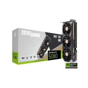 ZOTAC GAMING GeForce RTX 5080 SOLID CORE OC 16GB GDDR7 Graphics Card