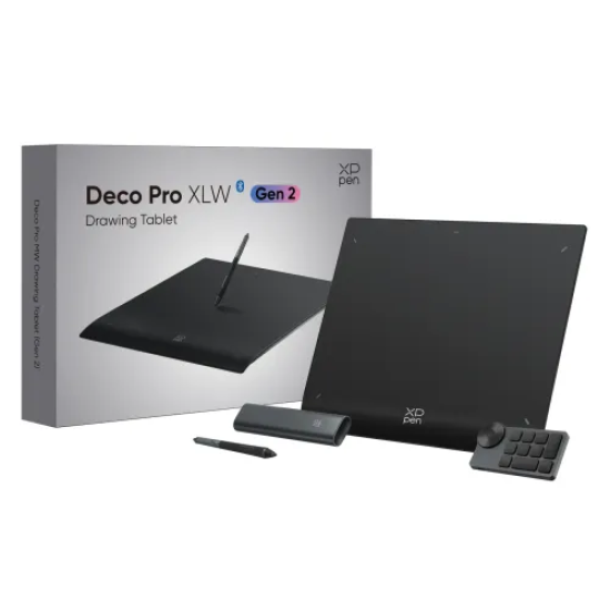 XP-Pen Deco Pro XLW Gen 2 Wireless Graphics Drawing Tablet