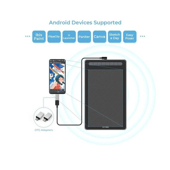 XP-Pen Deco L Android Drawing Graphics Tablet