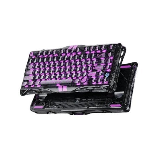 GravaStar Mercury V75 Lite Magnetic Gaming Keyboard - Transparent Black